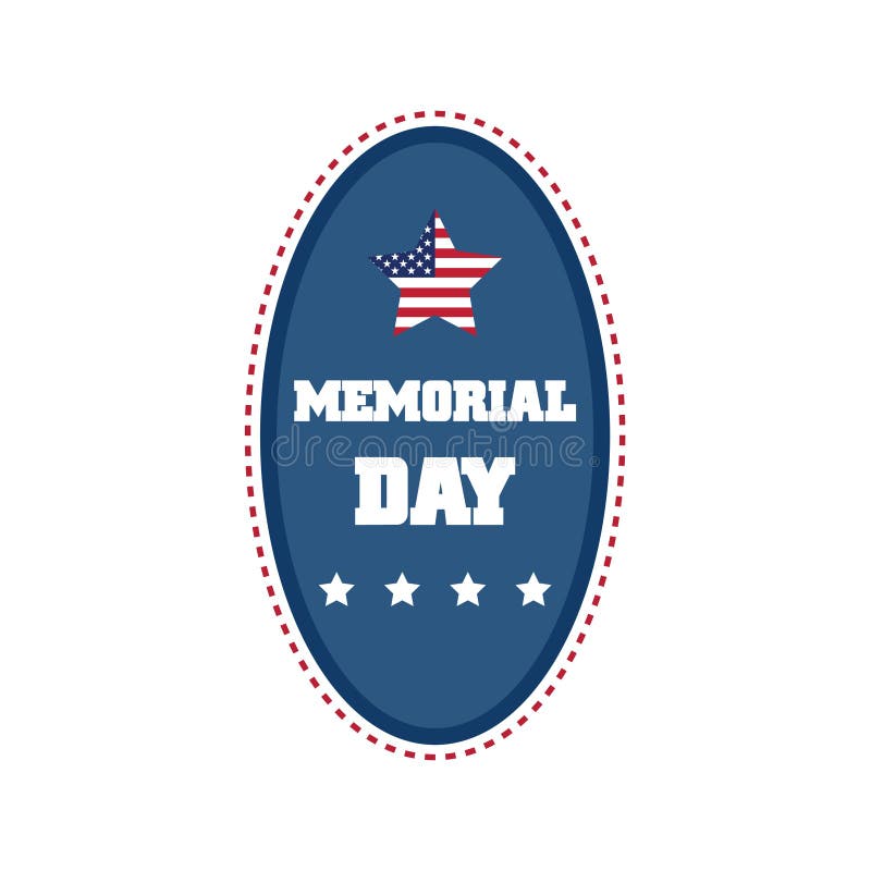 memorial day. Vector illustration decorative design. memorial day. Vector illustration decorative design