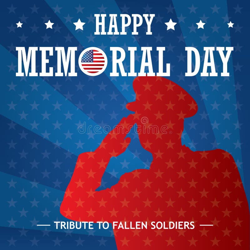 memorial day. Vector illustration decorative design. memorial day. Vector illustration decorative design