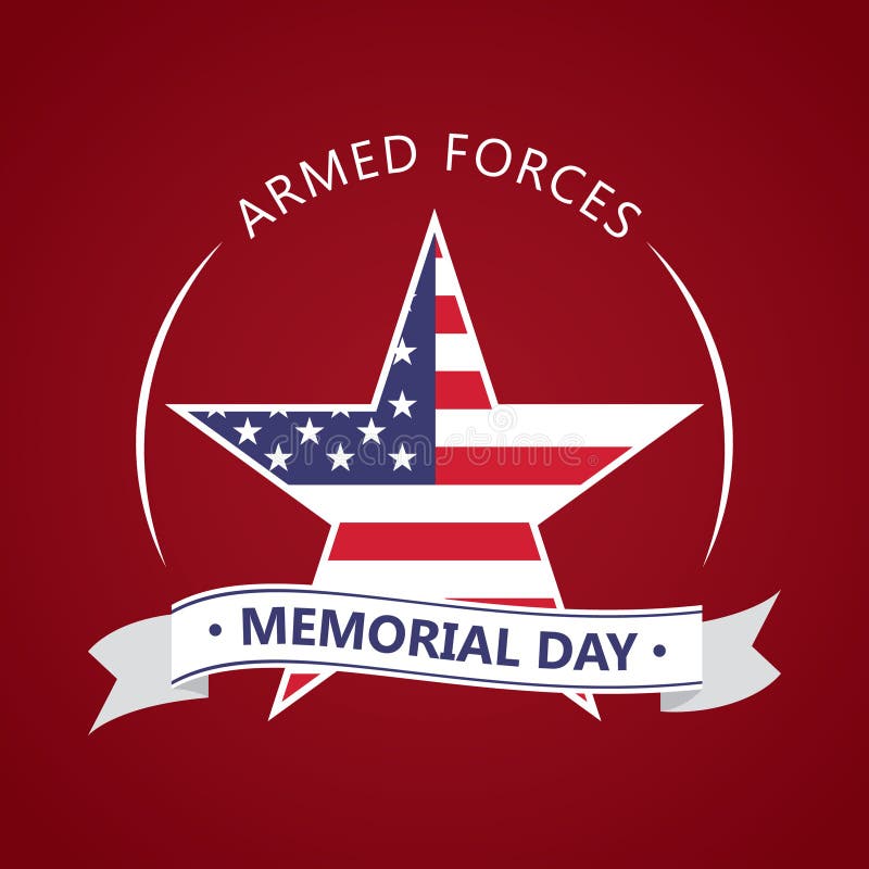 memorial day. Vector illustration decorative design. memorial day. Vector illustration decorative design