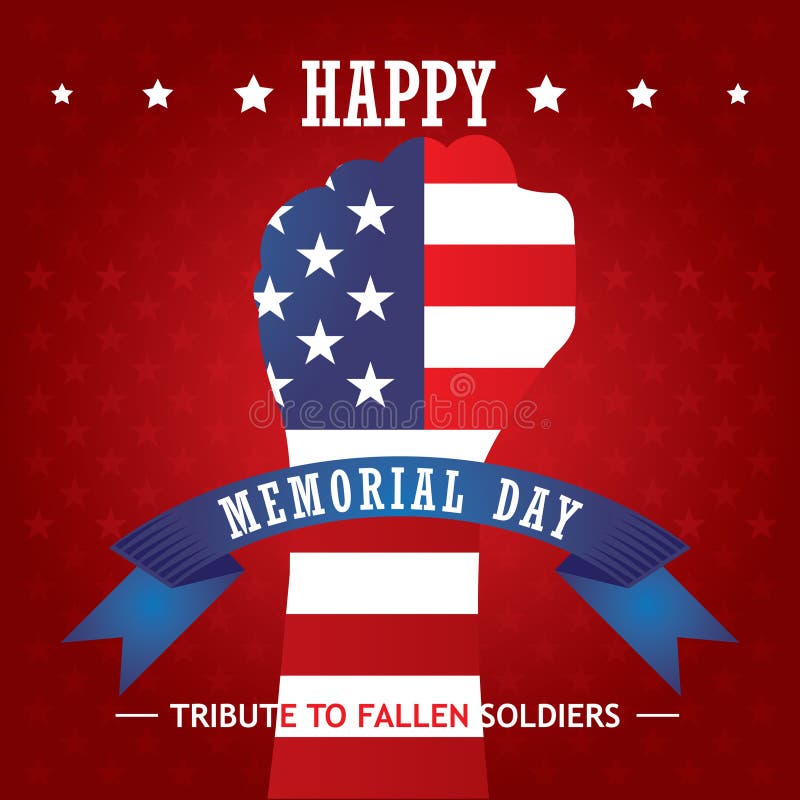 memorial day. Vector illustration decorative design. memorial day. Vector illustration decorative design