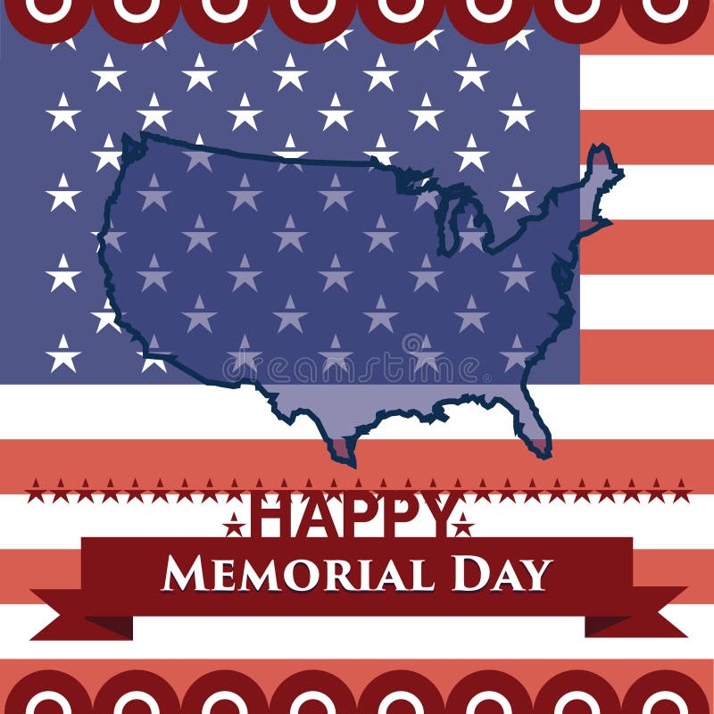 memorial day. Vector illustration decorative design. memorial day. Vector illustration decorative design