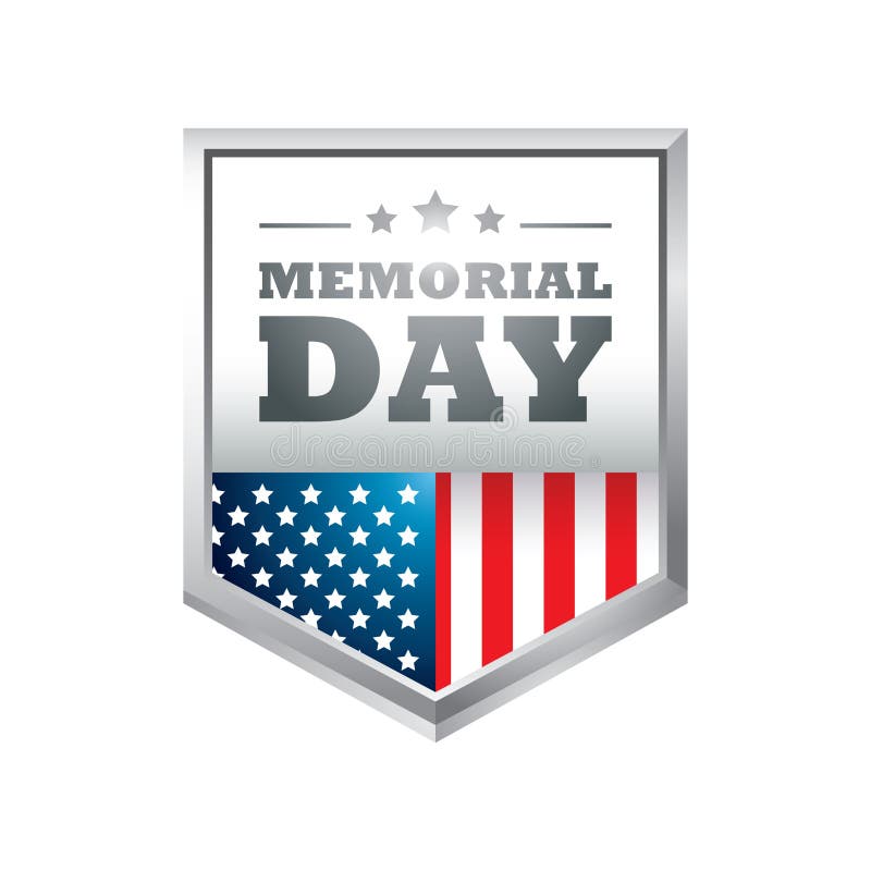 memorial day. Vector illustration decorative design. memorial day. Vector illustration decorative design