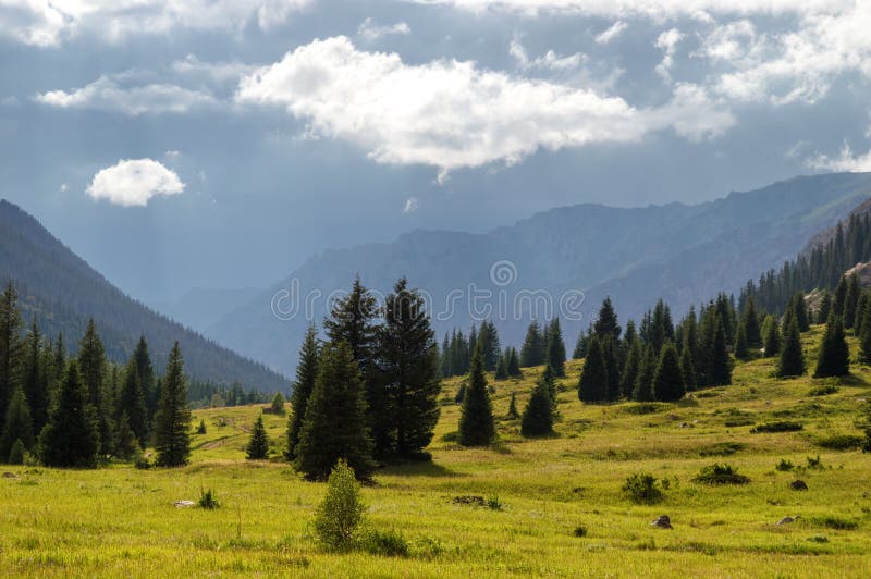 Dzungarian Alatau mountains, Kazakhstan