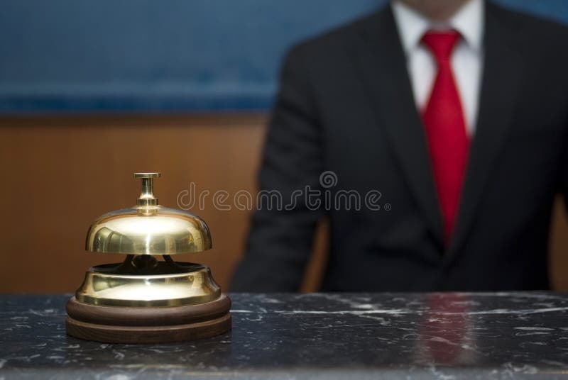dzwonkowa hotelowa usługa zdjęcie stock dzwonkowa hotelowa usługa zdjęcie stock