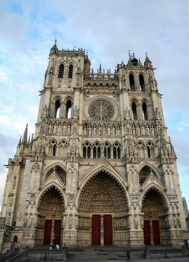 DÂ'Amiens de Notre Dame image libre de droits DÂ'Amiens de Notre Dame image libre de droits