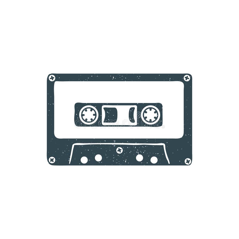 Dé a 90s exhausto la insignia temática con la cinta de casete audio texturizada Vector libre illustration Dé a 90s exhausto la insignia temática con la cinta de casete audio texturizada Vector libre illustration