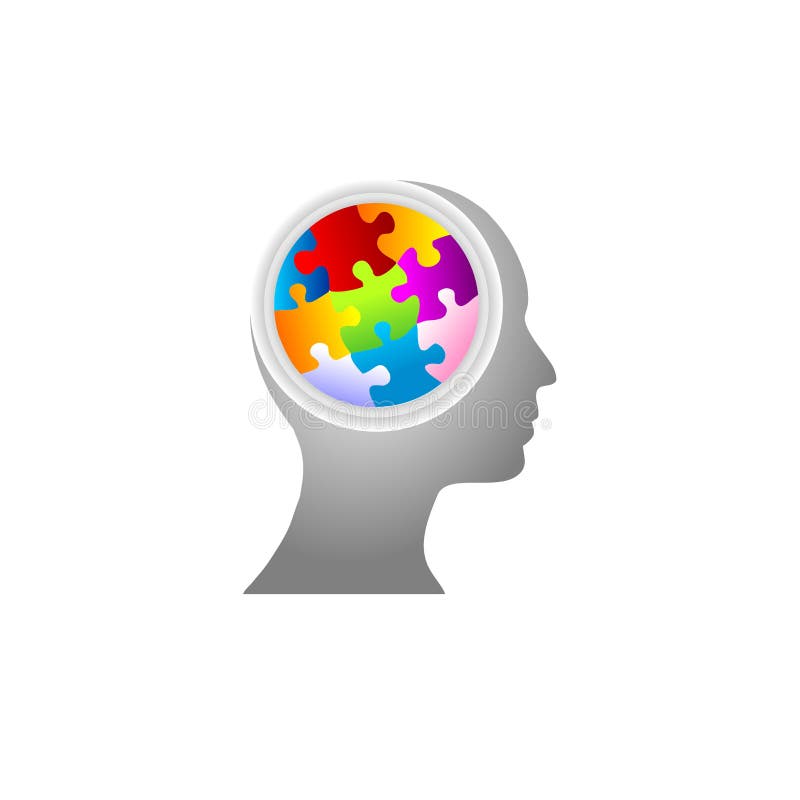 Déconcertez l'esprit et fulminer de cerveau illustration stock Déconcertez l'esprit et fulminer de cerveau illustration stock