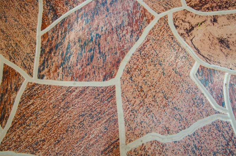 Décoration colorée de mur de carreaux de céramique de vintage photos libres de droits Décoration colorée de mur de carreaux de céramique de vintage photos libres de droits