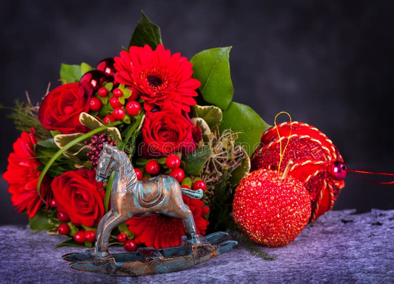 Décoration de Cristmas de vintage image stock Décoration de Cristmas de vintage image stock