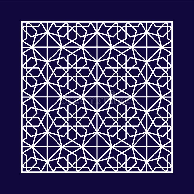 Islamic vector template decoration. Elegant arabesque in eastern style. Islam decorative symbol. Geometric floral motif for textile and fabric designs, arab holidays cards. Black, white colors. Islamic vector template decoration. Elegant arabesque in eastern style. Islam decorative symbol. Geometric floral motif for textile and fabric designs, arab holidays cards. Black, white colors