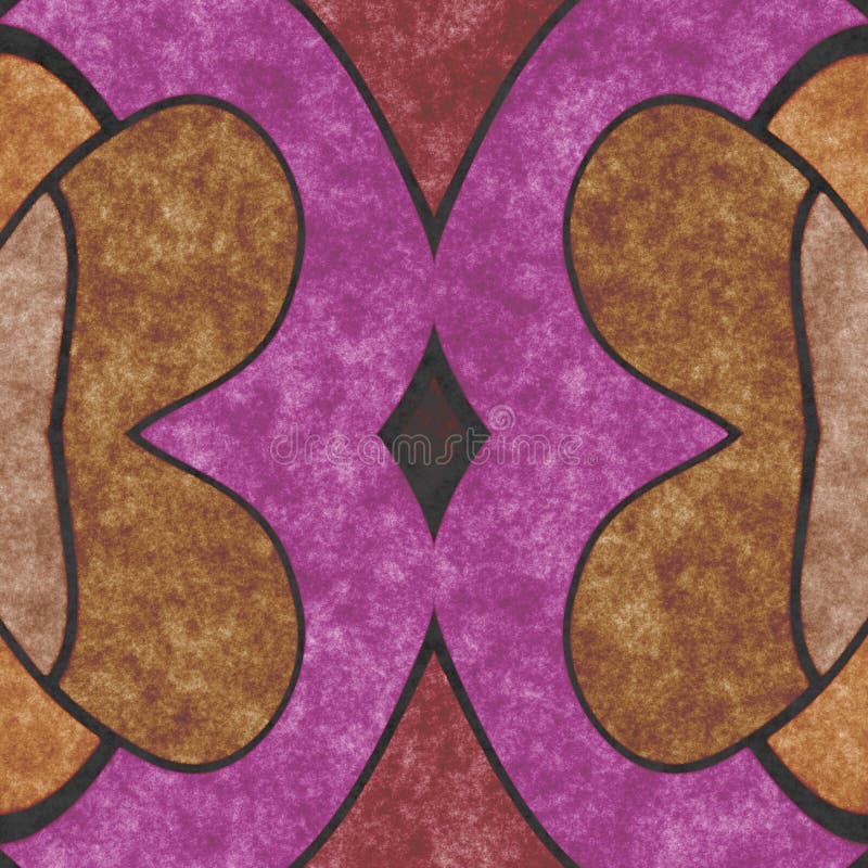 Décoration fleurie d'art de tissu Illustration de Digital cr?? e sans image de r? f? rence illustration stock