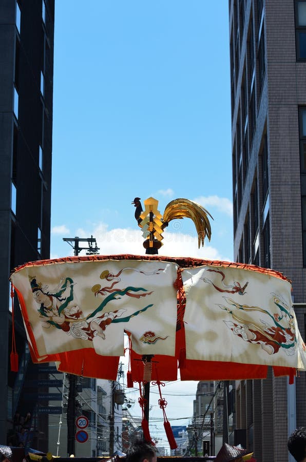 Défilé du festival de Gion, Kyoto Japon en été