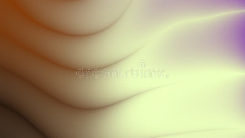 Dégradé liquide abstrait onde dorée et violette fond graphique illustration stock