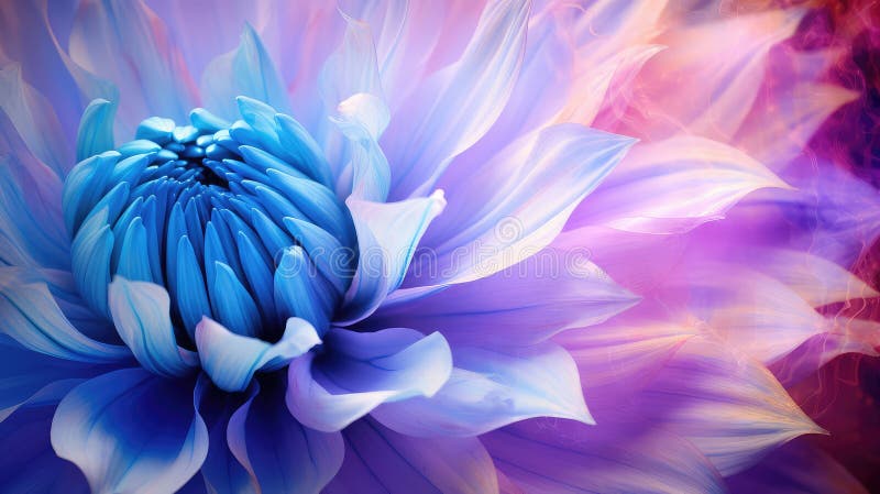 Délicat abstrait violet bleu illustration stock
