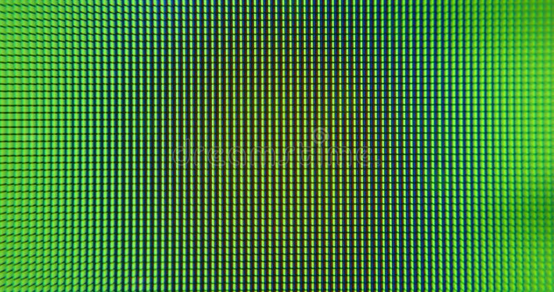 Déplacement des couleurs verte et bleue par pixels. les bords du cadre sont flous clips vidéos