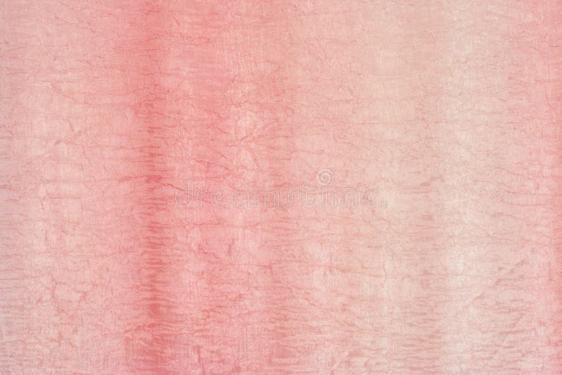 Details of a pink curtain. Details of a pink curtain