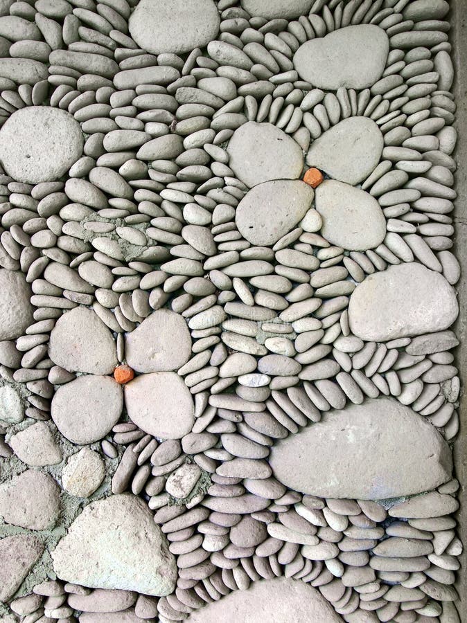 Détail de mur de caillou, Bali Détail de mur de caillou, Bali