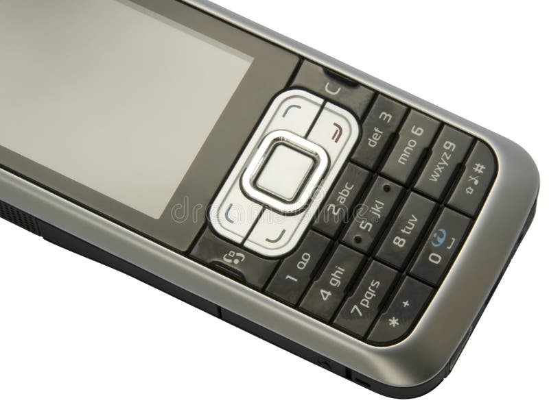 Détail du téléphone portable photo libre de droits