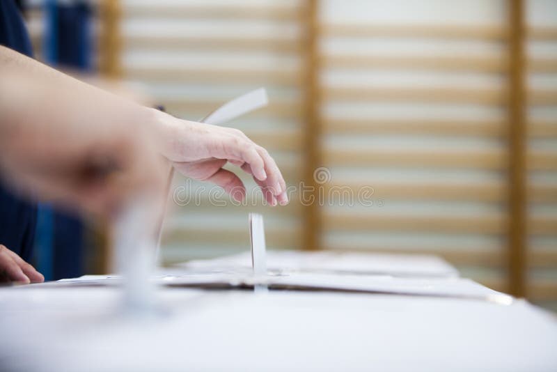Détail de vote de main photos libres de droits Détail de vote de main photos libres de droits