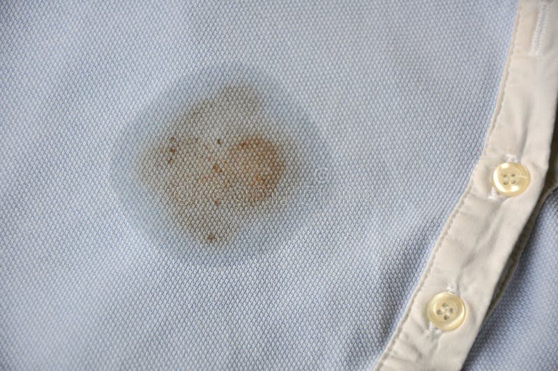 Détail souillé et modifié de T-shirt photo stock Détail souillé et modifié de T-shirt photo stock