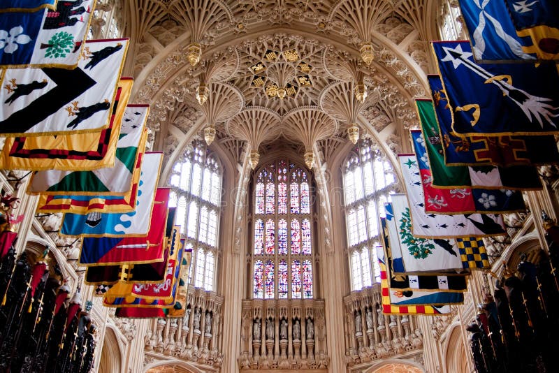 Détails gothiques intérieurs d'Abbaye de Westminster