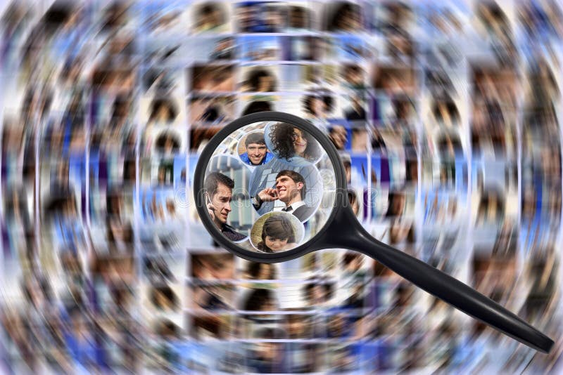 détecteur social de medias photographie stock détecteur social de medias photographie stock