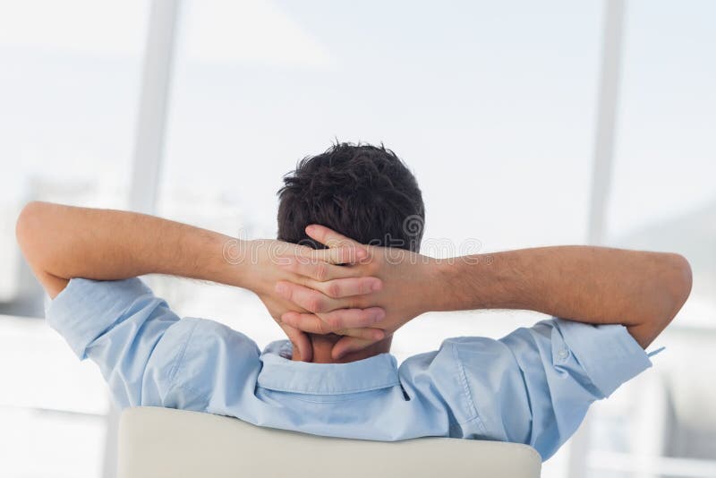 Détente créative des employés d'affaires image stock Détente créative des employés d'affaires image stock