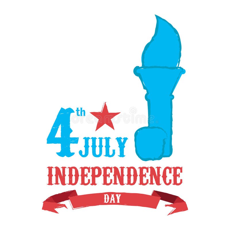 Día de la Independencia feliz el 4 de julio libre illustration Día de la Independencia feliz el 4 de julio libre illustration