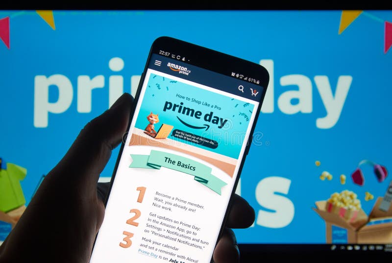 Día del Amazon Prime foto editorial. Imagen de reparto 152975106