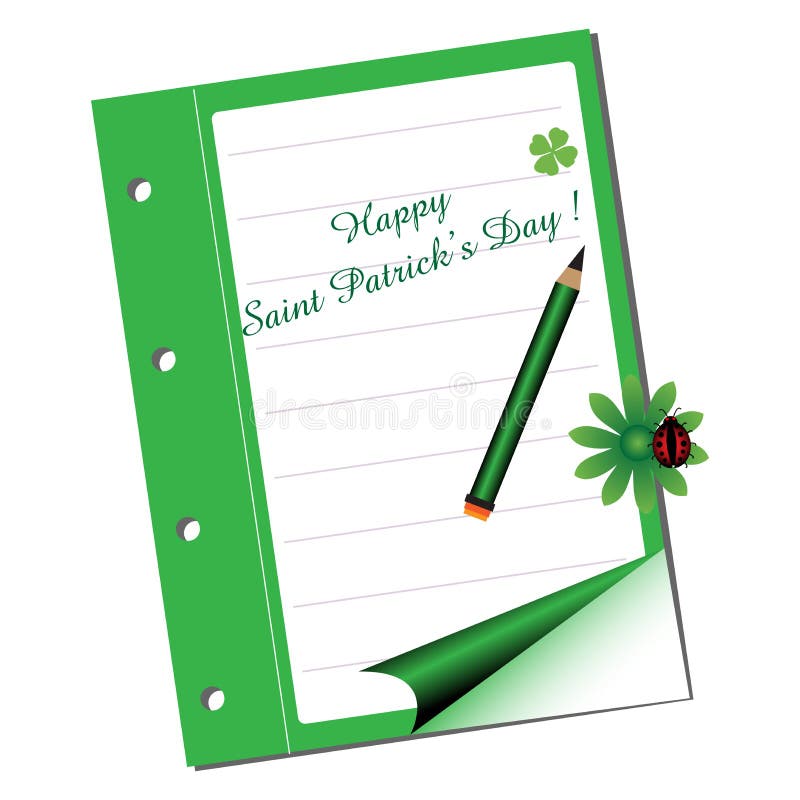Día feliz de San Patricio ilustración del vector Día feliz de San Patricio ilustración del vector