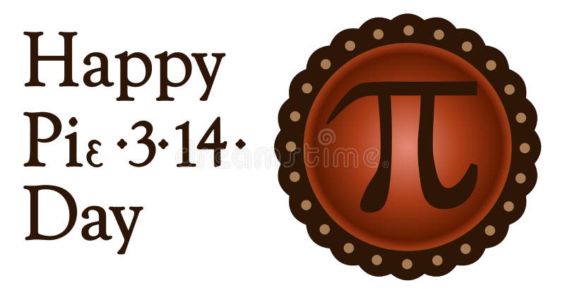 Día feliz del pi, el 14 de marzo libre illustration Día feliz del pi, el 14 de marzo libre illustration