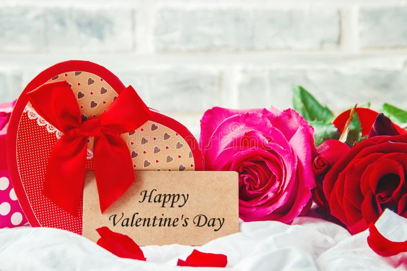 Día feliz del `s de la tarjeta del día de San Valentín Amor imágenes de archivo libres de regalías Día feliz del `s de la tarjeta del día de San Valentín Amor imágenes de archivo libres de regalías