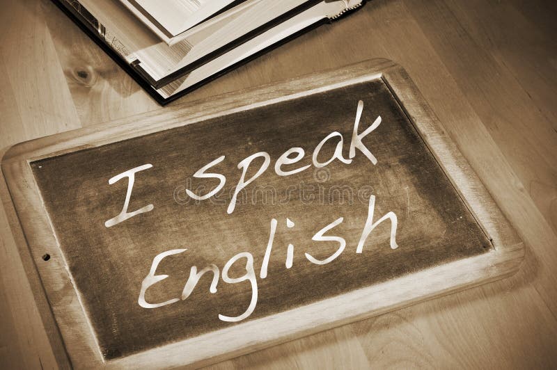 Jag talar engelska