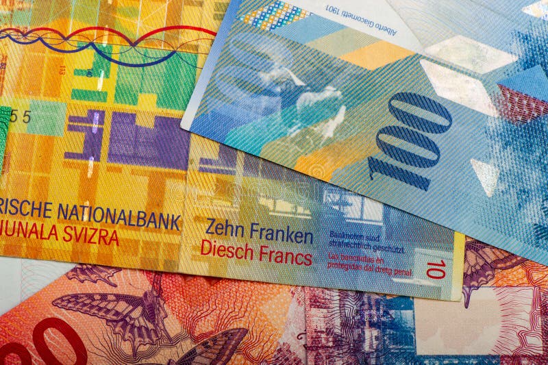 Какое изображение имеет водяной знак на банкнотах швейцарских франков