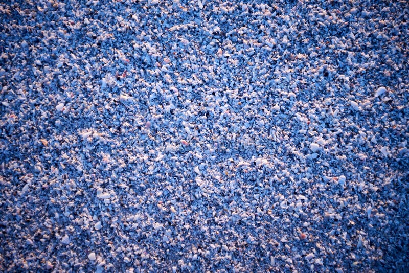 Wet Coarse Textured Beach Sand at Sunset Immagine Stock Immagine di