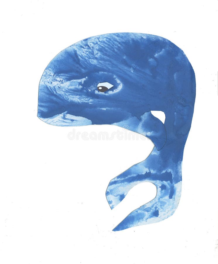 Whale, baby, cartoon character, a good whale