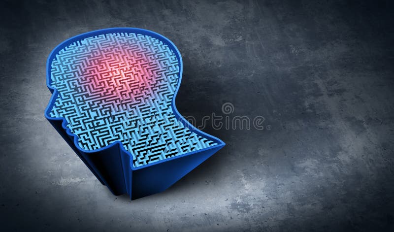 Terapia Mental de Resolução de Problemas ilustração royalty free