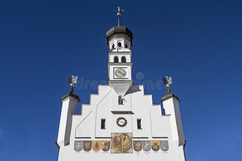 Δημαρχείο στο Κέμπτεν στοκ φωτογραφία με δικαίωμα ελεύθερης χρήσης