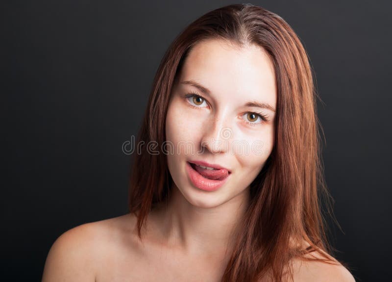 Flirten zunge