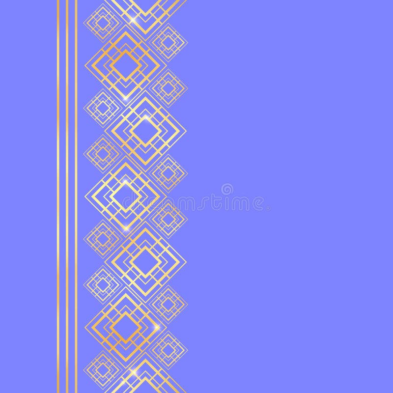 E Beira sem emenda para o projeto r r Art deco ilustração royalty free E Beira sem emenda para o projeto r r Art deco ilustração royalty free