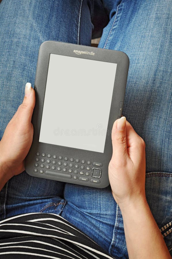 Electronic book and book stock photo. Image of screen 21184988