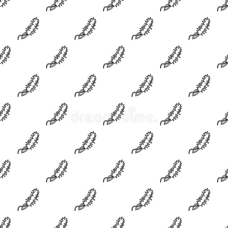 E coli bacteria pattern vector seamless vector illustration