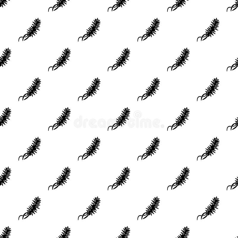 E coli bacteria pattern vector seamless vector illustration