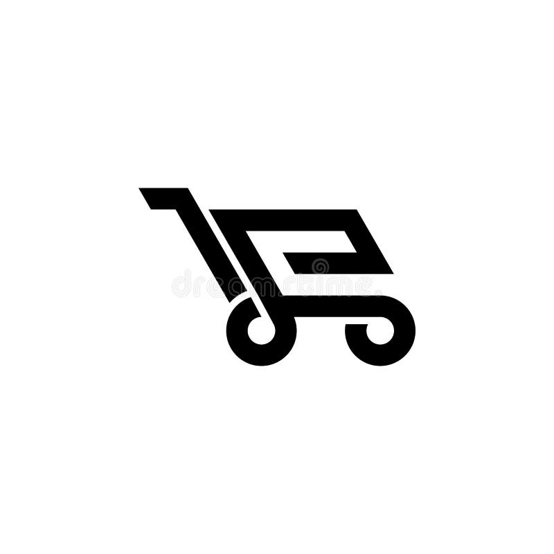 E-Commerce-Geschäftslogo lizenzfreie abbildung E-Commerce-Geschäftslogo lizenzfreie abbildung