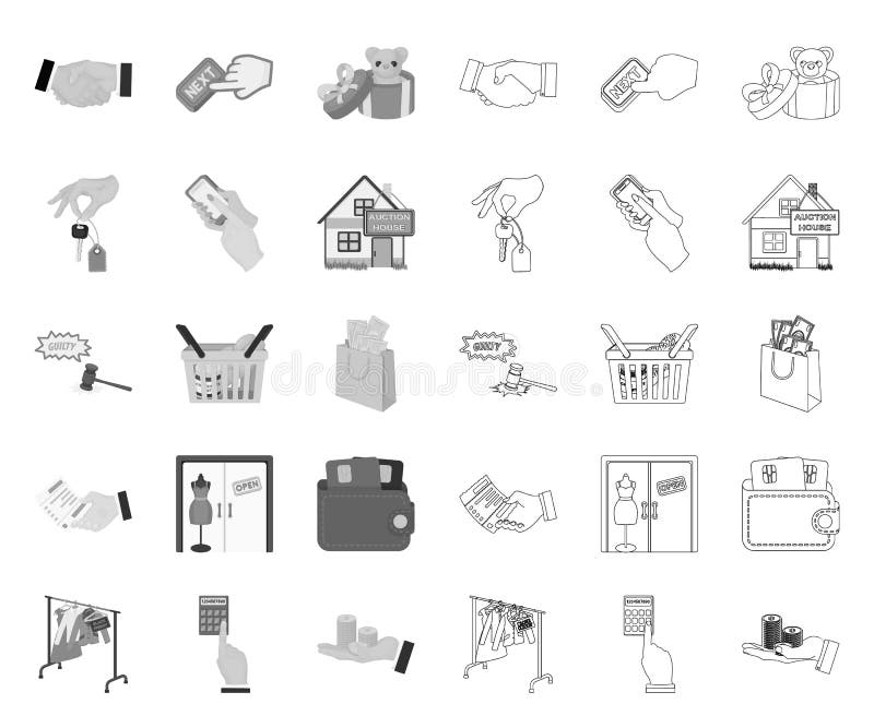 E-Commerce und Geschäft mono, Entwurfsikonen in gesetzter Sammlung für Entwurf Vektorsymbol-Vorratnetz kaufen und verkaufend lizenzfreie abbildung E-Commerce und Geschäft mono, Entwurfsikonen in gesetzter Sammlung für Entwurf Vektorsymbol-Vorratnetz kaufen und verkaufend lizenzfreie abbildung