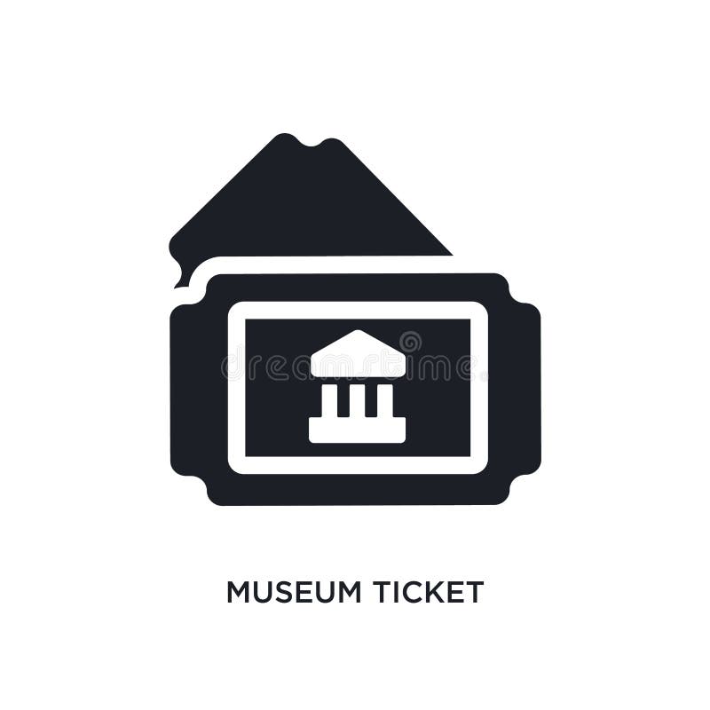 E illustration simple d'élément des icônes de concept de musée r illustration stock E illustration simple d'élément des icônes de concept de musée r illustration stock