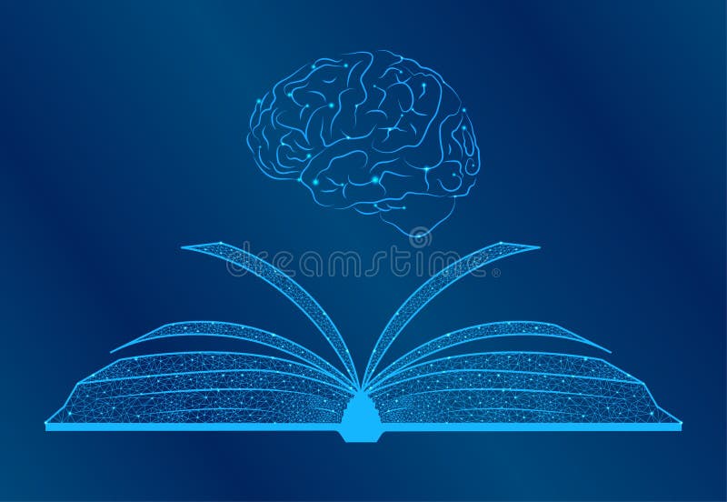 E-Learning distance medicine graduate certificate of biology study program concept. Low poly 3D. Internet education course vector stock illustration