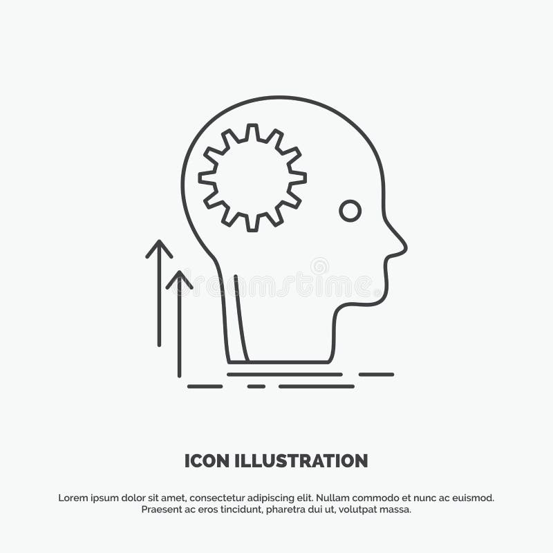 E Linje gr?tt symbol f?r vektor f?r UI och UX, website eller mobil applikation stock illustrationer E Linje gr?tt symbol f?r vektor f?r UI och UX, website eller mobil applikation stock illustrationer