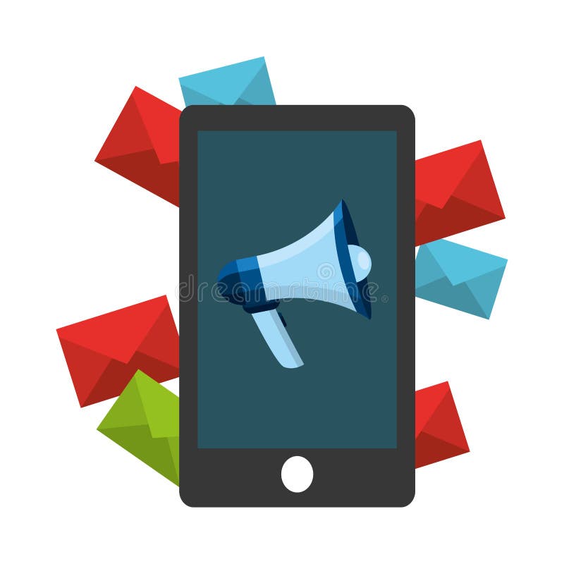 Mail concept stock vector. Illustration of send, icons - 60606015