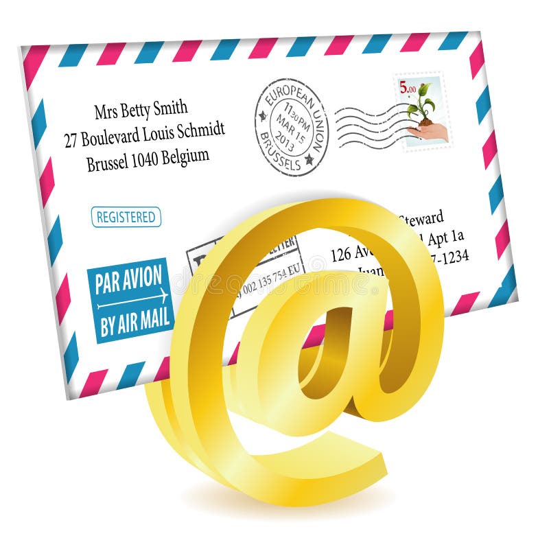 EMail Concept stock vector. Illustration of mailbox 29772078